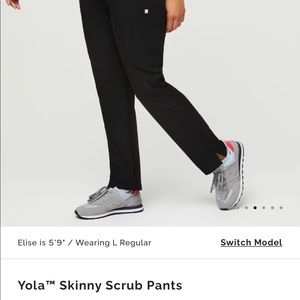 Figs Yola Skinny Scrub Pant